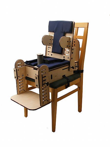 כסא רבגונית רוכב על כסא